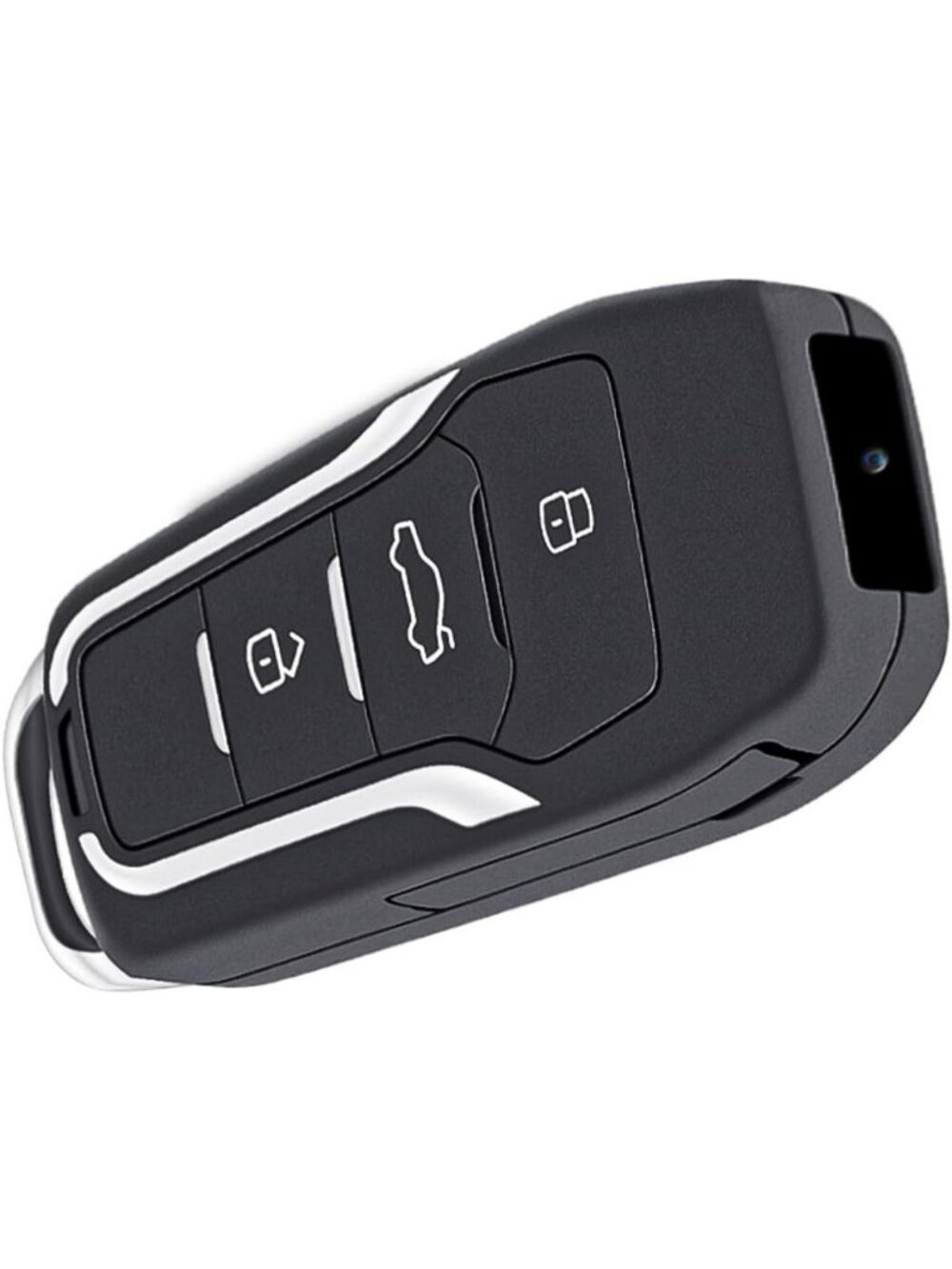 Portable Mini 1080P Video Camera Key Fob - Motion Detection Nanny Cam for